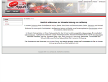 Tablet Screenshot of heizung.ca24shop.de
